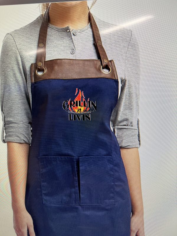 Grillin N Livin - Chefs Apron - Image 2