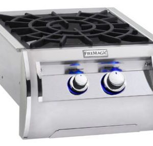 Echelon Diamond Built-In Power Burner with Porcelain Cast Iron Cooking Grid