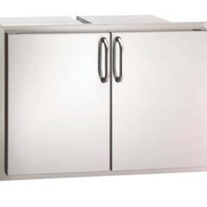Select Double Doors with Trash Tray and Dual Drawers (21 x 30½)