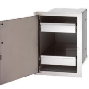Select Single Access Door with Dual Drawers (21 x 14½)
