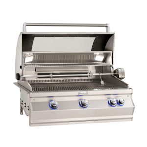 A660i Aurora 30" Built-In Grill with Analog Thermometer and Magic View Window